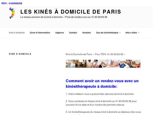 Kiné à domicile 