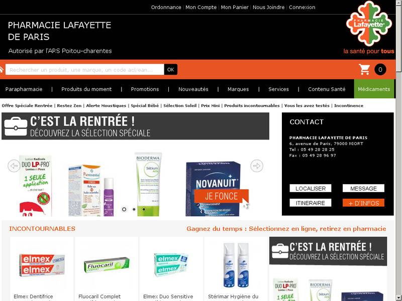 SELAS PHARMACIE DE PARIS