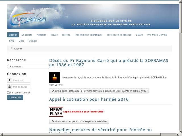 Soframas - société française de médecine aérospatiale