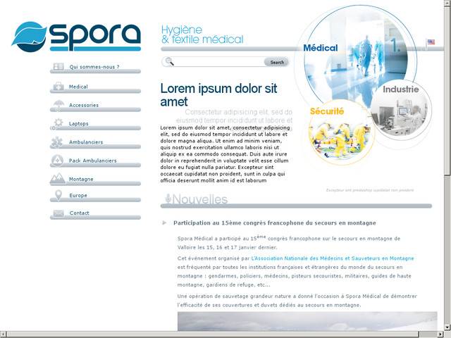 Spora - home page