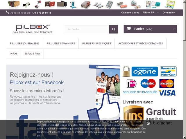 Pilbox - piluliers journaliers et semainier