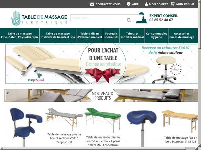 Table-de-massage-electrique.com