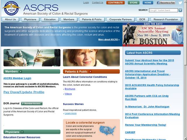 The american society of colon and rectal surgeons