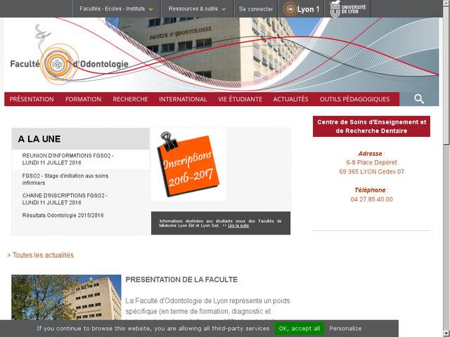 U.f.r. d'odontologie