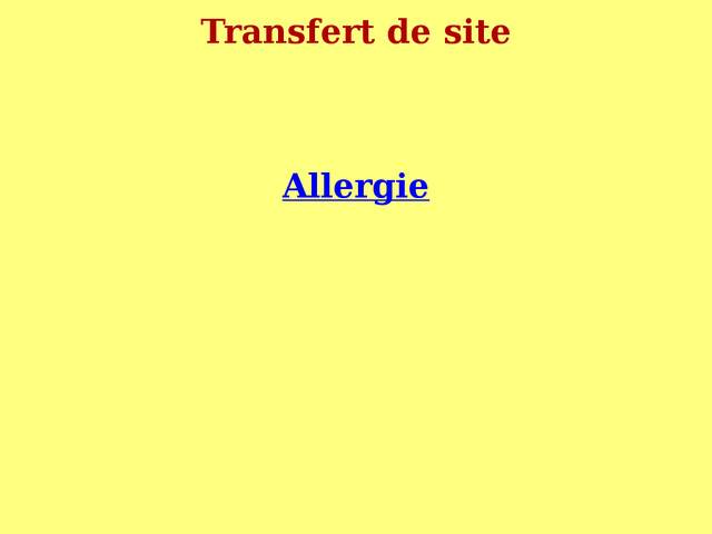 World wide allergy