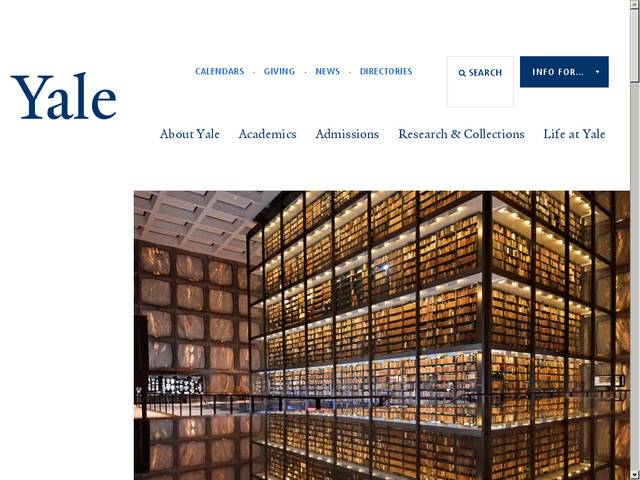 Yale university front door