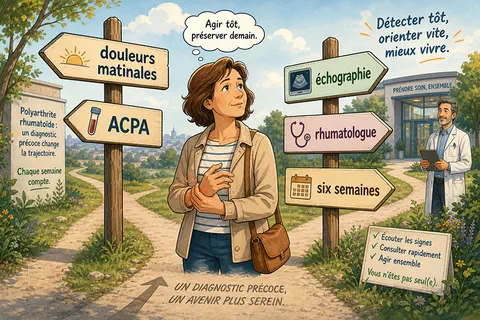 Polyarthrite rhumato&iuml;de : diagnostic pr&eacute;coce, traitements cibl&eacute;s et pr&eacute;vention