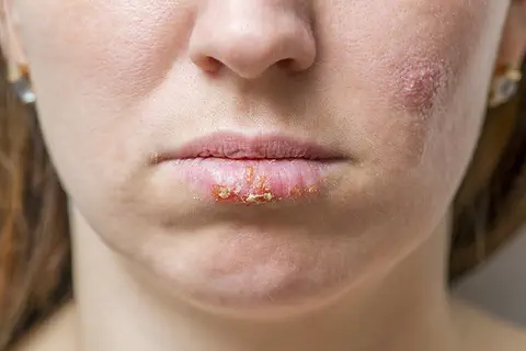 Herpès labial - Bouton de fièvre