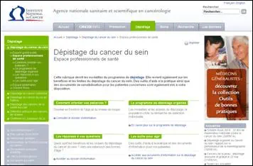 Dépistage du cancer du sein : des ressources actualisées pour les professionnels de santé