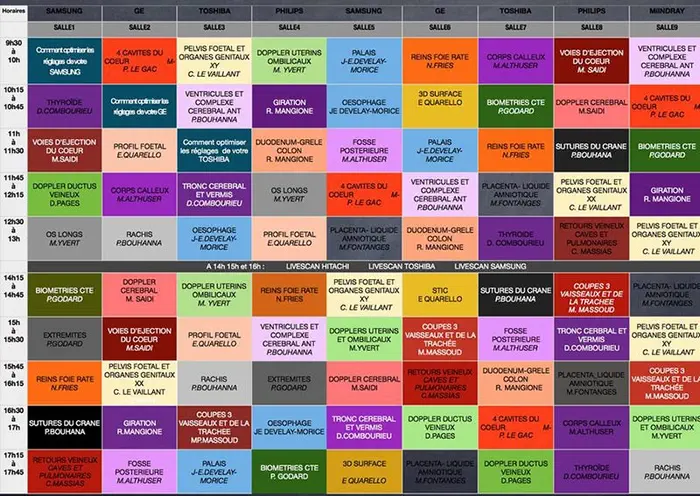  5éme édition des Nouvelles Journées d’Echographie Foetale du 5 au 8 mai