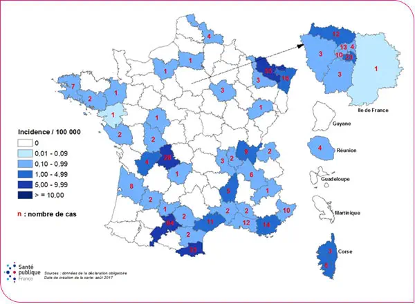La rougeole demeure endémique en France faute de couverture vaccinale suffisante