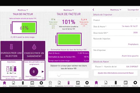 Pour une prise en charge personnalisée du patient hémophile, Shire lance l’application myPKiT