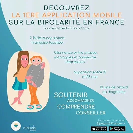 Troubles bipolaires : une application mobile pour accompagner les proches et les aidants