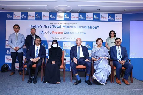 L’Apollo Proton Cancer Centre de Chennai réalise la première intervention d’irradiation totale de la moelle osseuse en Inde