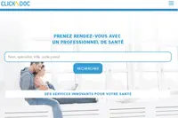 Lancement de CLICKDOC, la solution novatrice de prise de rendez-vous en ligne avec un médecin 