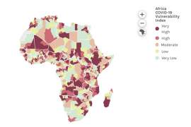 Covid-19 : les 10 régions les plus vulnérables d’Afrique se trouvent dans 6 pays