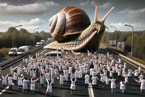 Revalorisation : les infirmiers libéraux se mobilisent via des opérations escargots