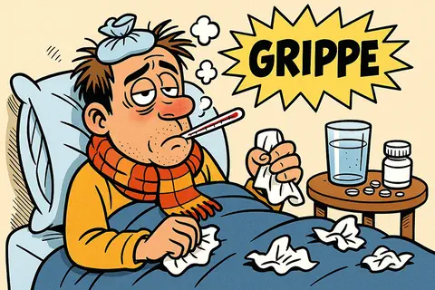 Bilan épidémiologique hivernal  : une saison 2024-2025 marquée par une grippe particulièrement sévère