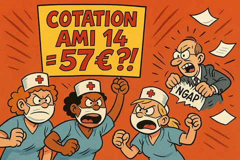 La colère monte chez les IDEL après la circulaire CNAM sur les actes de perfusion