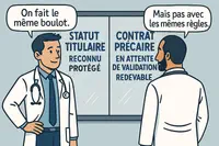 Médecins PADHUE du GHEF : entre précarité et scandale administratif