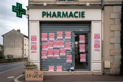 Grève massive des pharmacies