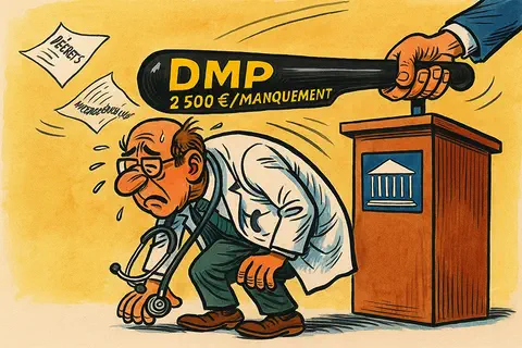 DMP obligatoire : le PLFSS 2026 introduit des amendes jusqu’à 2 500 €
