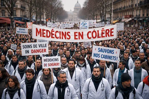 M&eacute;decins lib&eacute;raux : le ton monte d&rsquo;un cran &agrave; la veille du rendez-vous parisien du 10 janvier
