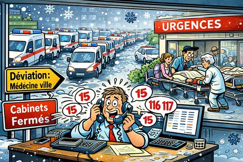 H&ocirc;pital sous tension, m&eacute;decins en gr&egrave;ve : la m&eacute;canique d&rsquo;un embouteillage sanitaire