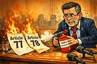 Au S&eacute;nat, Thomas Fat&ocirc;me tente d&rsquo;&eacute;teindre l&rsquo;incendie des articles 77-78