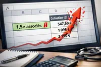 Cotisations ordinales 2026 : pour les m&eacute;decins en soci&eacute;t&eacute;, la note s&rsquo;annonce sal&eacute;e