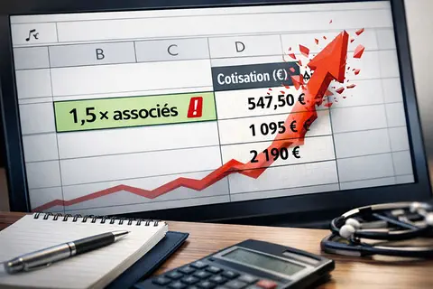 Cotisations ordinales 2026 : pour les m&eacute;decins en soci&eacute;t&eacute;, la note s&rsquo;annonce sal&eacute;e