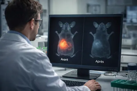 Cancer du pancr&eacute;as : une trith&eacute;rapie anti-KRAS efface les tumeurs chez la souris, la clinique reste &agrave; construire