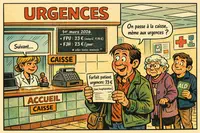 Restes &agrave; charge &agrave; l&rsquo;h&ocirc;pital : la note grimpe d&egrave;s le 1er mars 2026