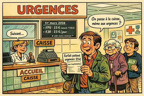 Restes &agrave; charge &agrave; l&rsquo;h&ocirc;pital : la note grimpe d&egrave;s le 1er mars 2026