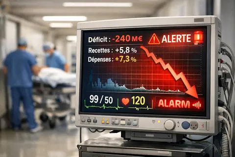 H&ocirc;pitaux priv&eacute;s : pourquoi 46 % des &eacute;tablissements &eacute;taient en d&eacute;ficit en 2025