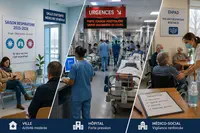 Saison respiratoire 2025-2026 : une saison moins massive en ville, mais toujours lourde pour l&rsquo;h&ocirc;pital