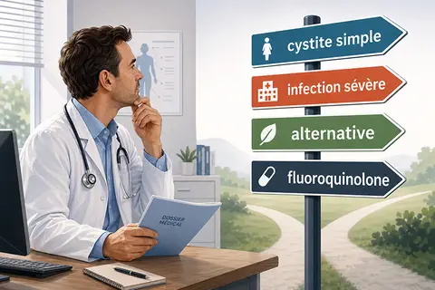 Fluoroquinolones : moins prescrites, encore trop souvent mal indiqu&eacute;es