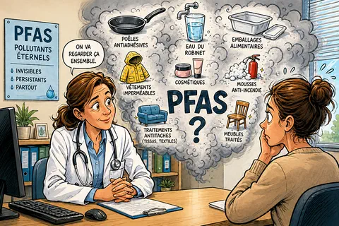 PFAS : comment r&eacute;pondre aux patients sans tomber dans l&rsquo;alarmisme