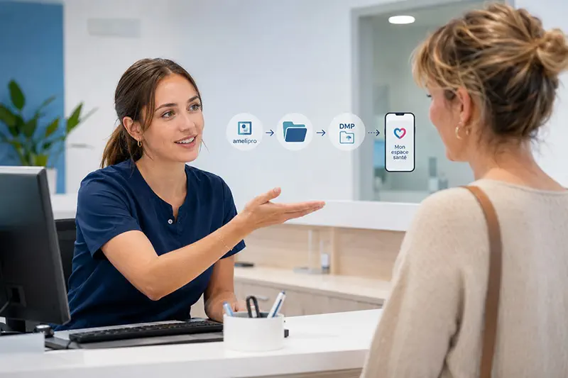 Mon espace santé et DMP en 2026 : les documents Amelipro versés ...