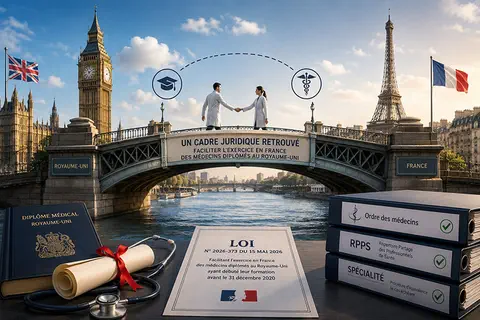 M&eacute;decins dipl&ocirc;m&eacute;s au Royaume-Uni : la loi du 15 mai rouvre l&rsquo;exercice en France apr&egrave;s le Brexit