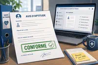 Sant&eacute; au travail : les avis d&rsquo;aptitude et d&rsquo;inaptitude &agrave; mettre en conformit&eacute; avant le 1er juin