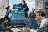 Doctolib-Medicus : le pari du logiciel clinique pour les g&eacute;n&eacute;ralistes du NHS