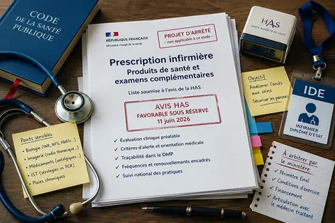 Prescription infirmi&egrave;re : l&rsquo;avis de la HAS relance le d&eacute;bat sur l&rsquo;arr&ecirc;t&eacute; final