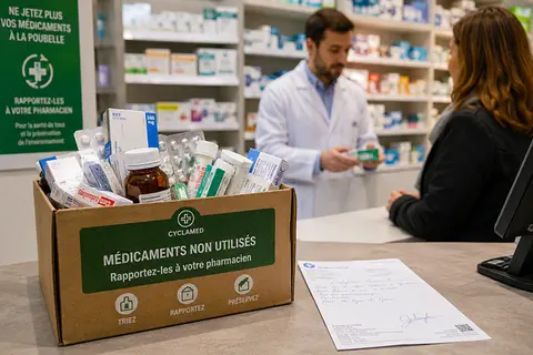 M&eacute;dicaments non utilis&eacute;s : PERIMED replace le gaspillage au c&oelig;ur du bon usage