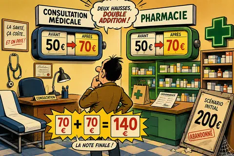 Franchises m&eacute;dicales : le gouvernement renonce aux 200 euros mais maintient une hausse de 40 %