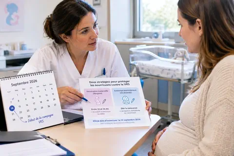 Bronchiolite &agrave; VRS : le CNP de p&eacute;diatrie conteste le calendrier du 14 septembre