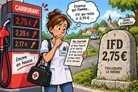 Carburants : 80 &euro; pour les IDEL au-del&agrave; de 100 km par jour, l&rsquo;IFD reste &agrave; 2,75 &euro;
