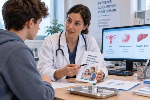 Cancers li&eacute;s aux infections : un cancer sur huit dans le monde, des leviers concrets en France
