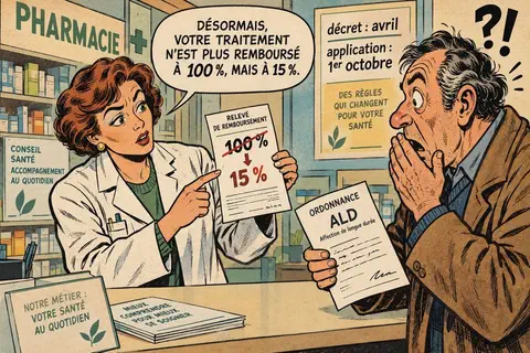 ALD : quels m&eacute;dicaments sont d&eacute;sormais rembours&eacute;s &agrave; seulement 15 %